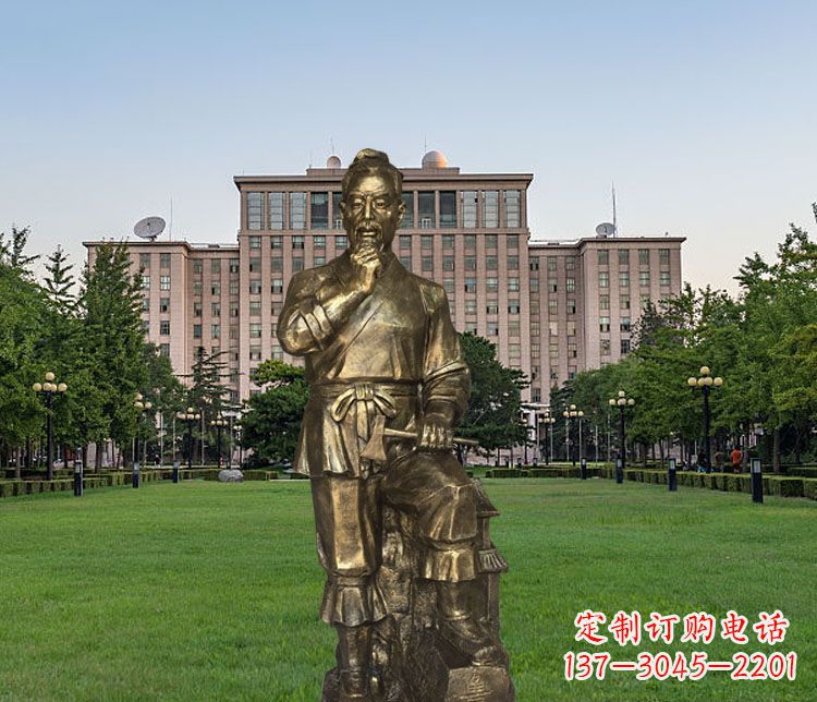 贵阳传承古代精湛工艺，精美细腻的鲁班雕塑