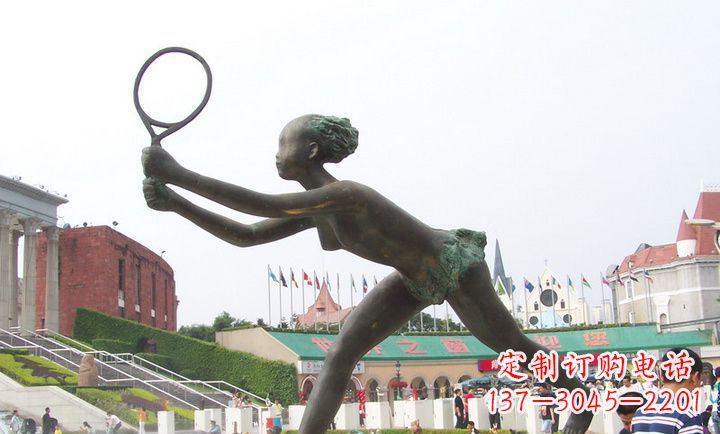 贵阳精致羽毛球铜雕