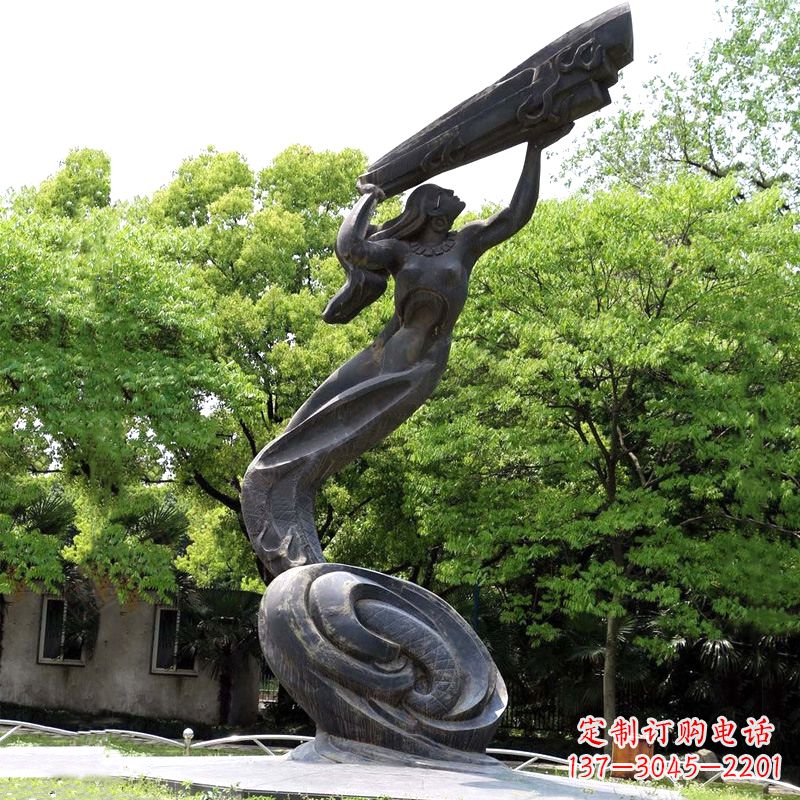 贵阳精致精美的女娲补天雕塑