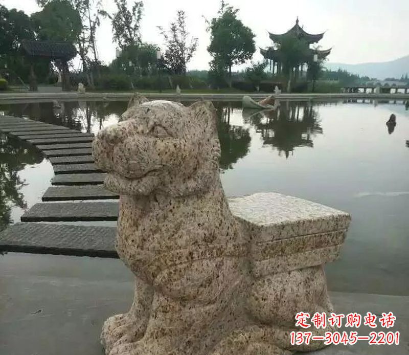 贵阳中领雕塑—十二生肖石虎雕塑