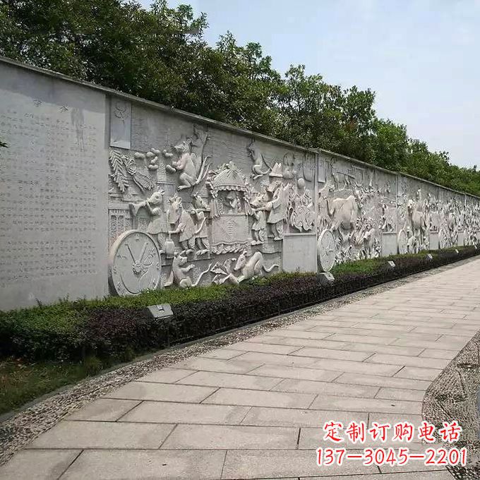 贵阳领雕塑 | 十二生肖文化浮雕