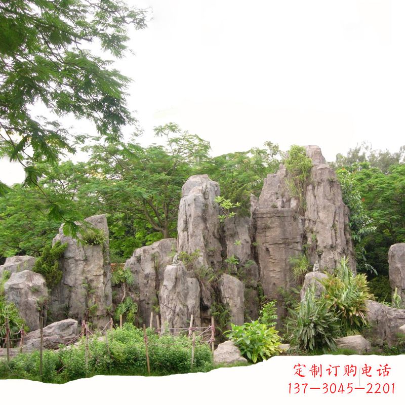 贵阳公园塑石假山