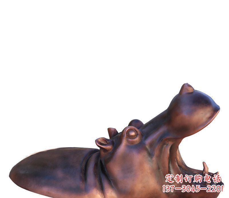 贵阳产品名称铜质河马雕塑