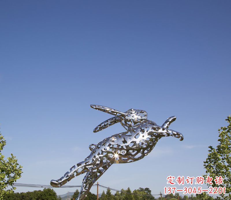 贵阳不锈钢兔子雕塑