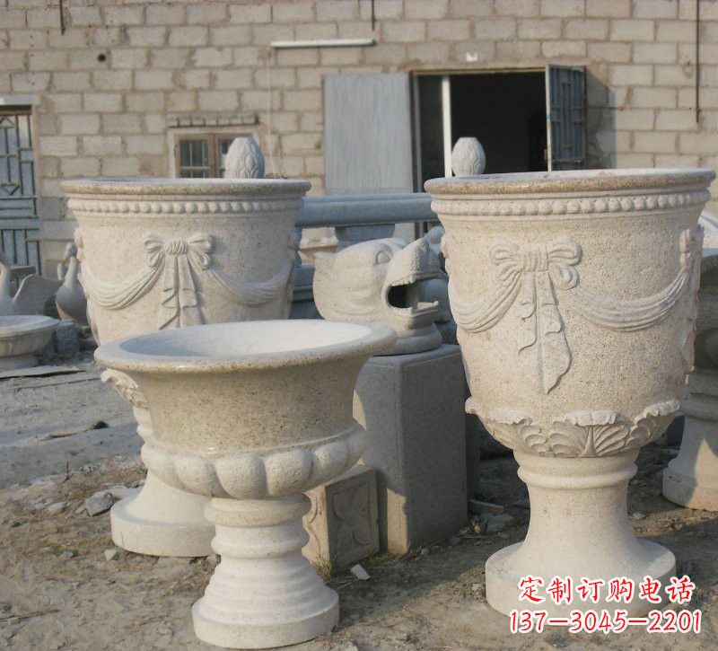 贵阳经典欧式花盆石雕