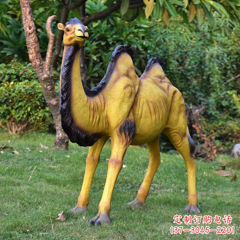 贵阳骆驼雕塑精美而有趣的定制装饰品
