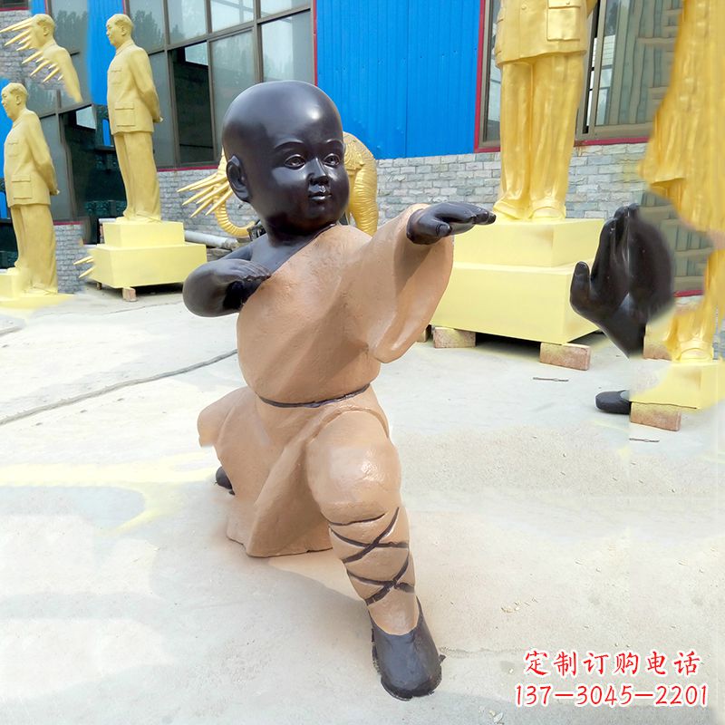 贵阳功夫小和尚雕塑