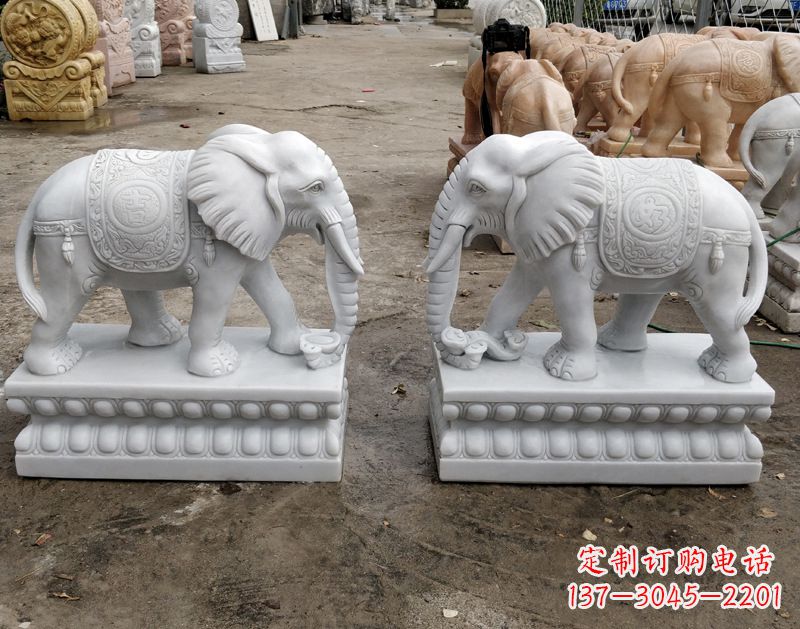 贵阳传统古老工艺大象雕塑