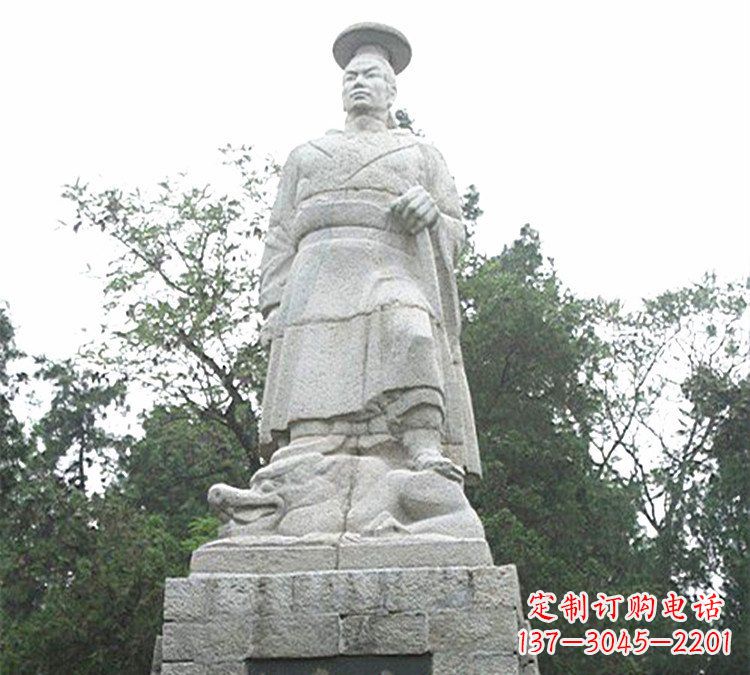 贵阳古代名人大禹石雕