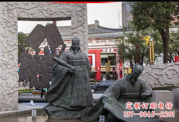 贵阳阎立德铜雕名人雕塑精美绝伦