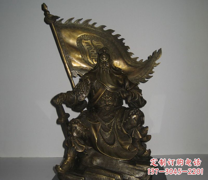 贵阳经典传承|古代名人关公铜雕
