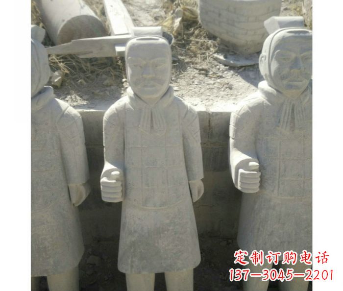 贵阳欣赏秦帝国历史,精美的兵马俑雕塑