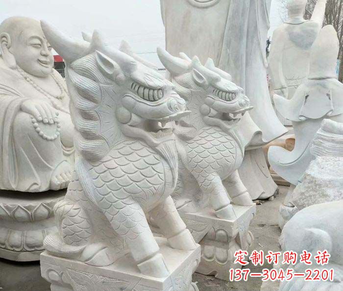 贵阳中领雕塑麒麟石雕：传承古典韵味