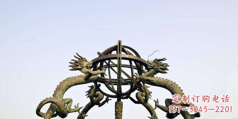 贵阳传承中国古代文化，浑天仪铜雕——让精致的往事重现