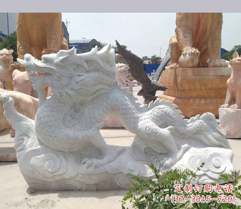 贵阳古代镇宅动物龙石雕