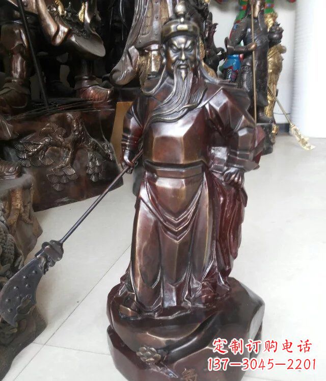 贵阳中领雕塑&关公铜雕