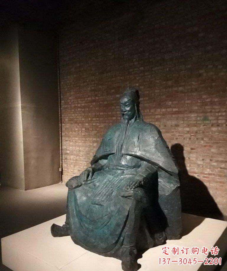 贵阳古典御守关公铜雕