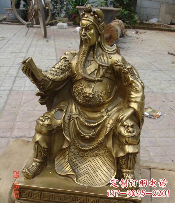 贵阳专业定制关公铜雕