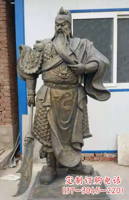 贵阳中领雕塑:传承传说,精美制作关羽铜雕