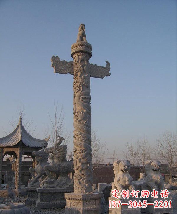 贵阳动感华表雕塑,为广场增添艺术魅力