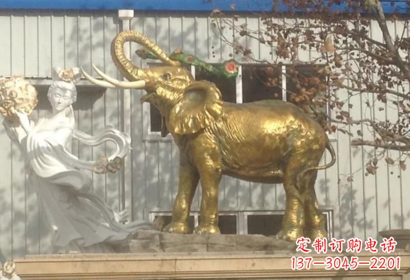 贵阳广场大象雕塑
