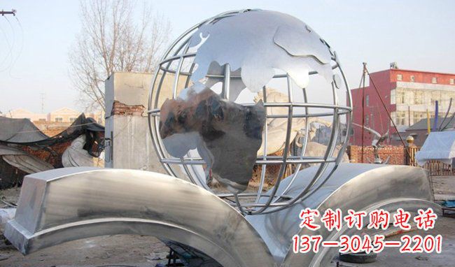 贵阳艺术地球,传承贵族气派的不锈钢雕塑