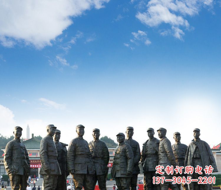 贵阳传承红军英雄,让时光永流传的红军人物石雕