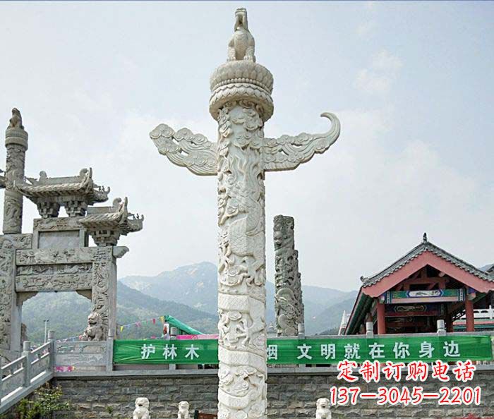 贵阳广场景观大理石华表石雕
