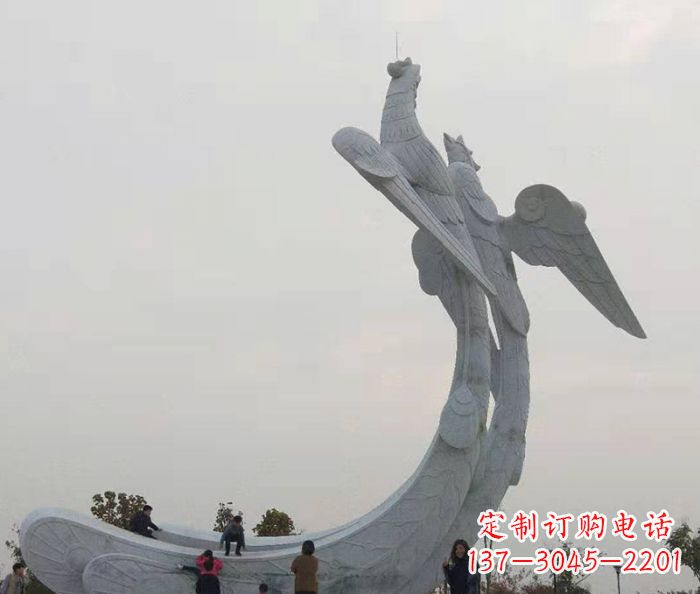 贵阳中领雕塑：凤凰石雕，精美瑰丽的艺术品