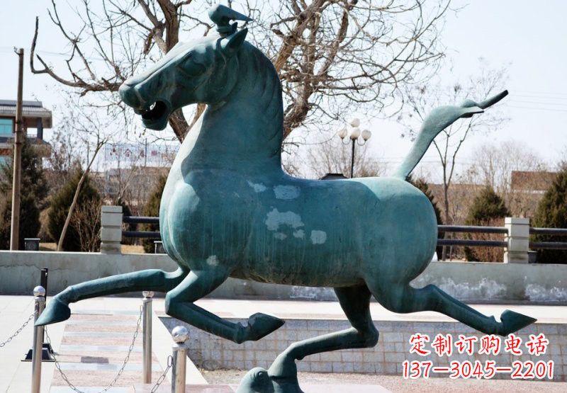 贵阳艺术品马踏飞燕铜雕塑