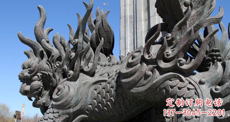贵阳中领雕塑专业定制高端麒麟铜雕，它们不仅具…