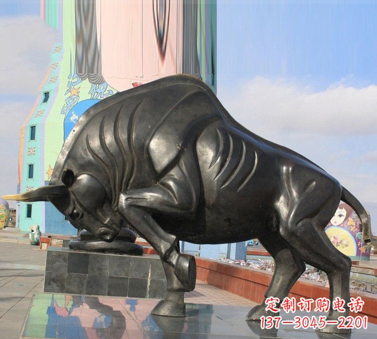 贵阳十二生肖牛铜雕，传承千年传统