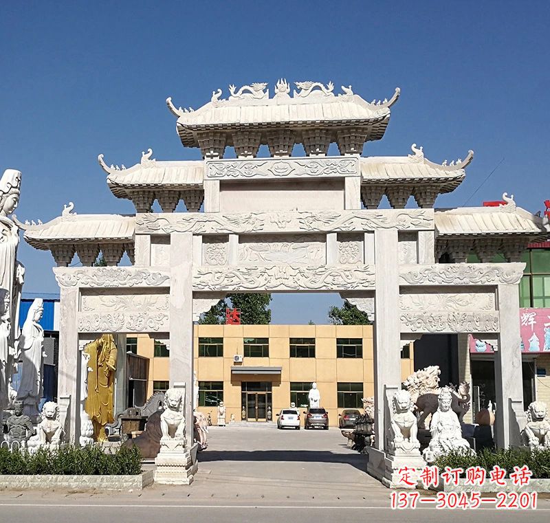 贵阳广场石雕牌坊:品质卓越的牌坊雕塑