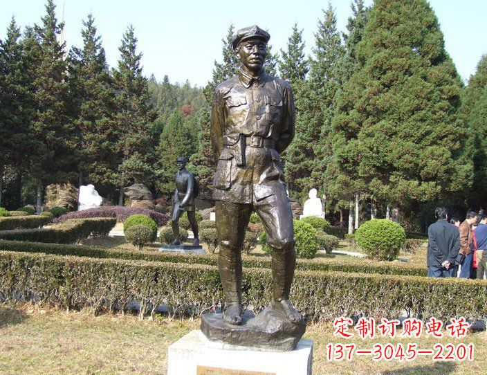 贵阳铜雕解放军战士，荣誉的象征