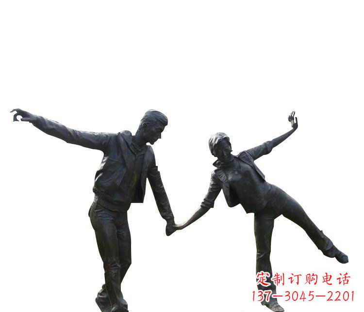 贵阳铜恋人雕塑，完美呈现浪漫爱情