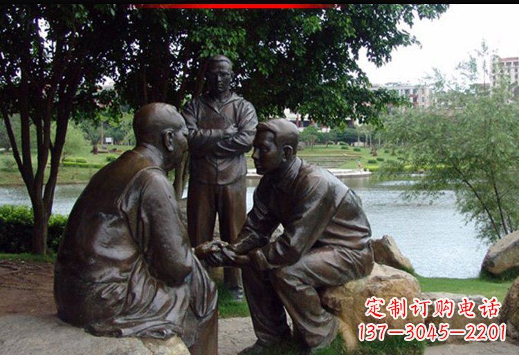 贵阳中领雕塑:精美老人雕塑