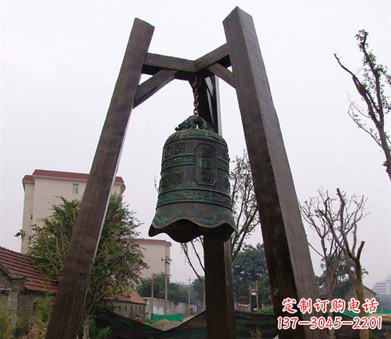 贵阳大型铜钟雕塑——倍受关注的雕塑定制品