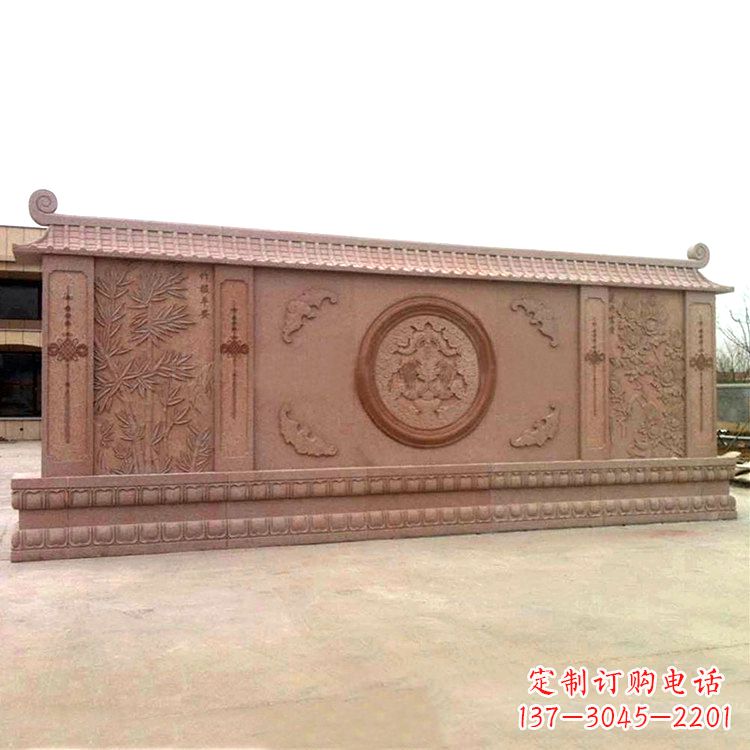 贵阳定制影壁石雕，让你的空间拥有精美雕塑