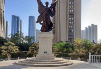 贵阳中领雕塑：精致的女神铜雕