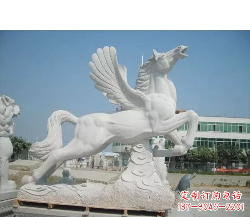 贵阳中领雕塑推出的精美汉白玉马雕塑，全部由经…