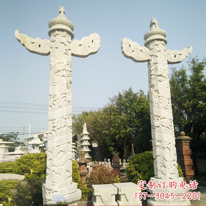 贵阳华表石雕塑,定制专属礼物