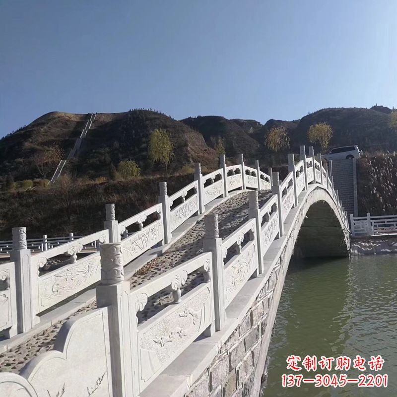 贵阳汉白玉路桥石栏杆雕塑