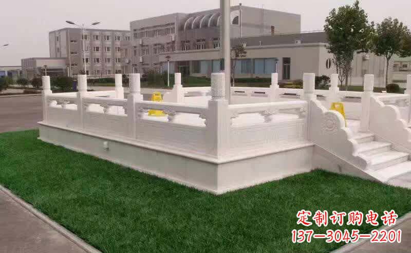 贵阳完美艺术——汉白玉升旗台雕塑
