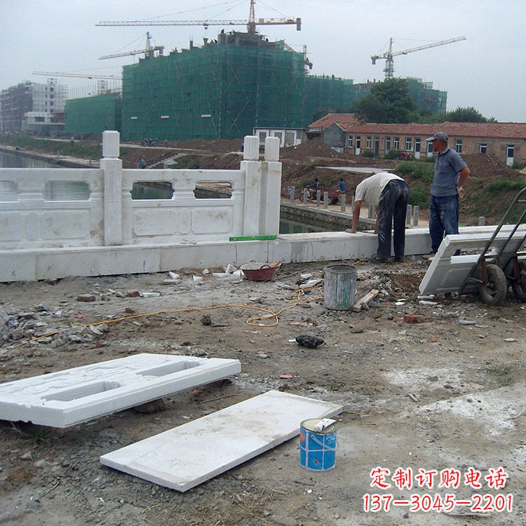 贵阳河道石栏杆雕塑-做出精美的石景艺术