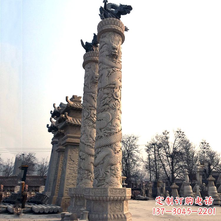 贵阳华表柱石雕