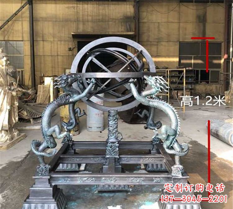 贵阳浑天仪古代仪器校园景观雕塑