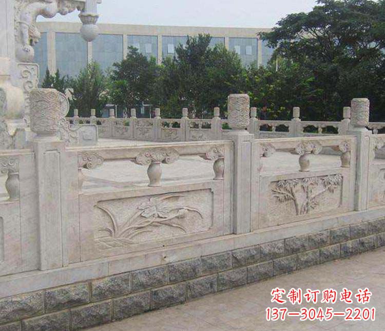 贵阳景区大理石栏板石雕 (5)