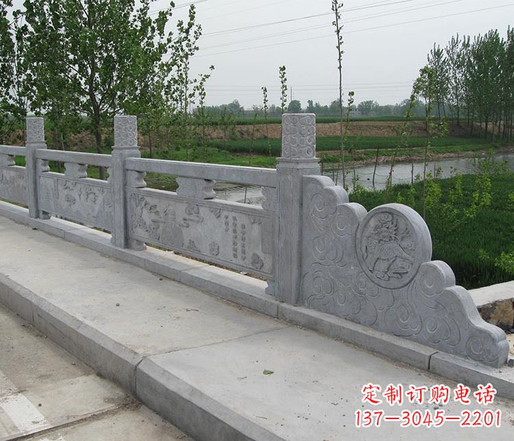 贵阳景区大理石栏板石雕 (9)