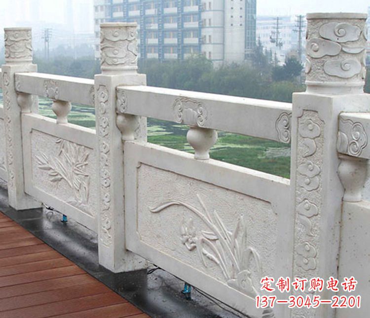 贵阳精巧雕刻,优质大理石栏板石雕
