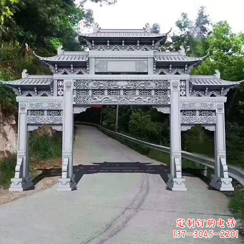 贵阳专业定制石牌坊雕塑